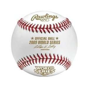   Rawlings 2009 Official World Series Game Baseball: Sports Collectibles