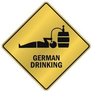    GERMAN DRINKING  CROSSING SIGN COUNTRY GERMANY: Home Improvement