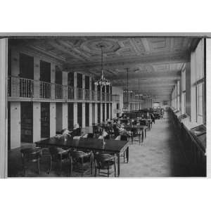  John G White Room,Cleveland Public Library,stacks,1925 