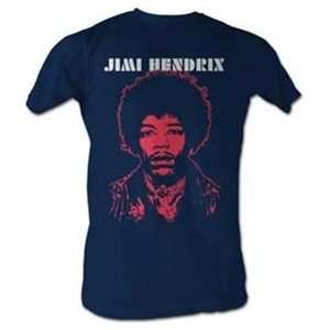 Jimi Hendrix Shirt VJ   Navy:  Sports & Outdoors