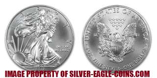 2012 American Silver Eagle Roll   20 UNSEARCHED Gem BU Coins   FREE US 