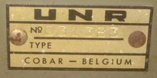 UNR COBAR Belgium 1952 Tube Radio, RÖHRENRADIO, AlNiCo SPEAKER, MORE 