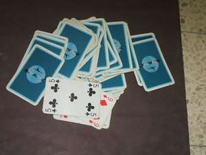 EL AL AIRLINE PLAYING CARDS EARLY 1960 ISRAEL RARE  