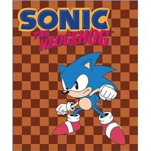 Sonic the Hedgehog: Sonic Angry Micro Raschel Fleece Throw Blanket 