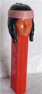 Early 1970s Indian Maiden Pez, Austria 2,620,061, Snappy Head  