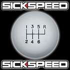 WHITE ETCHED SHIFT KNOB FOR 6 SPEED MANUAL GEAR SHIFTER LEVER SELECTOR 