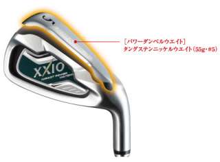 XXIO JAPAN 2010 XXIO 6 JP (#5 9,PW,AW,SW) 8 clubs IRON SET MP600 