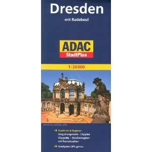   ville ca. 1:20 000 = Dresden, city map ca. 1:20 000 (German Edition