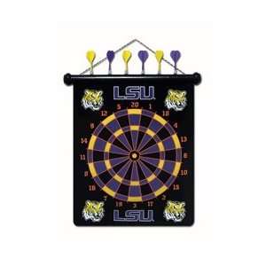  NCAA LSU Tigers Dart Board: Sports & Outdoors