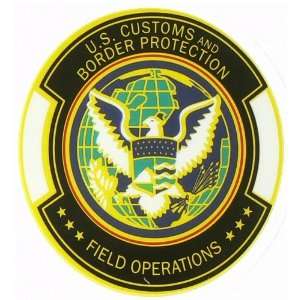  U.S. Customs and Border Protection Vinyl Window Decal 