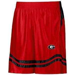  Nike Georgia Bulldogs Red Force Durasheen Shorts: Sports 