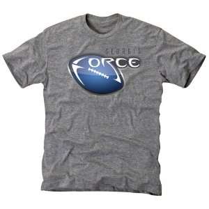 Georgia Force Ash Team Logo Tri Blend T shirt Sports 