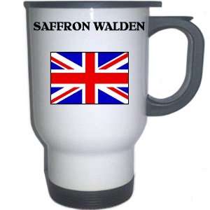  UK/England   SAFFRON WALDEN White Stainless Steel Mug 