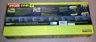 NEW Ryobi P864 ONE+ 18V Lithium Ion Drill + Impact Driver + Charger 