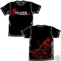 Gears of War 2 GOW T shirt XBOX 360 Marcus Fenix Sz.M  