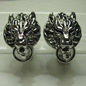 Final Fantasy VII 7 Cloud Earring Clip ons Wolf New  