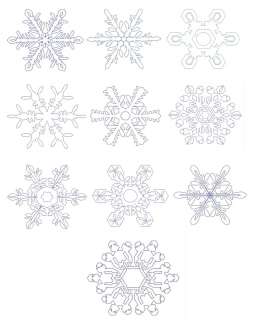 Snowflake Quilting Machine Embroidery Designs  