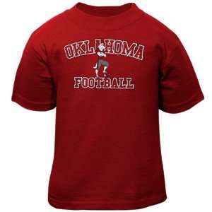 Oklahoma Sooners Toddler Crimson Sooner Jr. Basic T Shirt  
