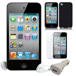 APPLE iPOD TOUCH 8GB BLACK MP3 CAMERA VIDEO 4TH GENERATION WITH BUNDLE 