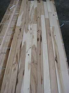   Hickory Rustic Character Grade Hardwood Flooring Unfinished Solid 3/4