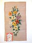 Dritz luxury needlepoint tapestry flower bouquet 3116/1 & 3116/2 