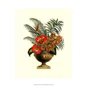  Exotic Flowers in Urn (P) II   Poster by Vision studio 