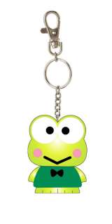 NEW Sanrio Green Keroppi Figurine Mascot Keychain FACE  