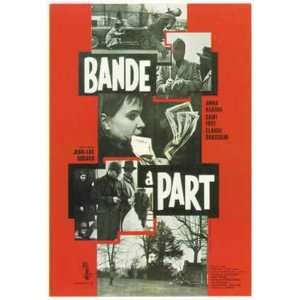  BANDE A PART   Movie Postcard