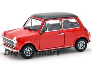 WELLY 1:24 MINI COOPER 1300 DIECAST RED  