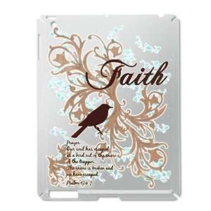  iPad 2 Case Silver of Faith Dove   Christian Cross Dove 