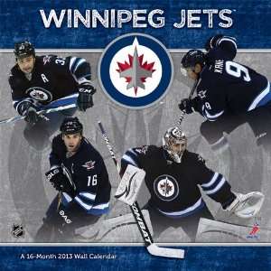  Winnipeg Jets 2013 Wall Calendar