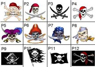108 PIRATE BIRTHDAY HERSHEY CANDY KISSES LABELS FAVORS  
