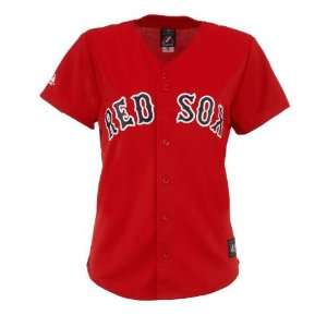  Academy Sports Majestic Womens Boston Red Sox Replica 