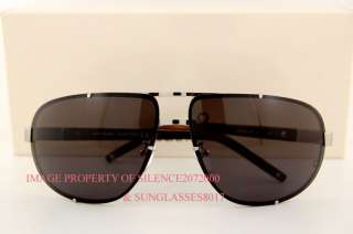 New MONT BLANC Sunglasses MB 216 216S F83 RUTHENIUM Men  