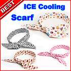 NWT cool bandana neck ties cooling ice scarf head wrap