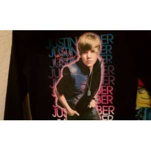  Justin Bieber Jacket Size 7/8 Black 