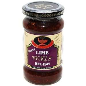 Deep Home Style Sweet Lime Pickle Relish   340g  Grocery 
