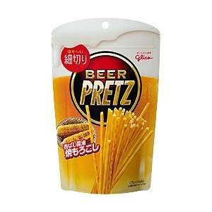 BEER PRETZ Grilled Corn by Glico from Japan 48g x 1  