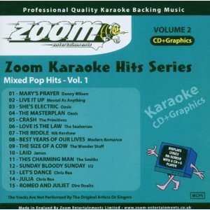   Karaoke CD+G   Karaoke Hits 2: Mixed Pop Hits 1: Zoom Karaoke: Music