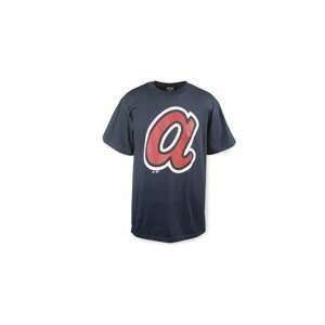  Atlanta Braves Cooperstown Team Logo T Shirt Sports 