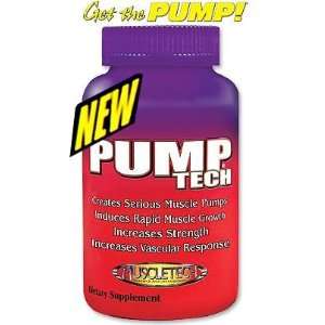 Muscletech Pump Tech, Time Released Nitric Oxide Transducer, Capsules 