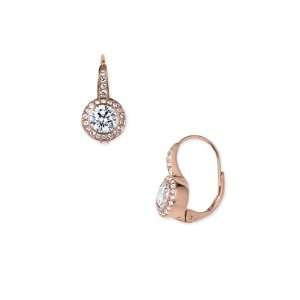  Nadri Pave Crystal Bezel Clip Earrings: Jewelry