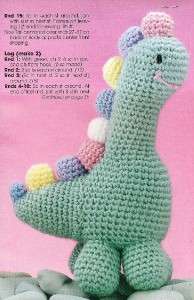 Baby Dinosaur Crochet Pattern  