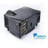 MediaMax Pro   LED Multimedia Projector (DVB T, HDMI, VGA, AV)   Black 