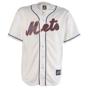 Academy Majestic Adults New York Mets Replica Home Baseball Jersey 