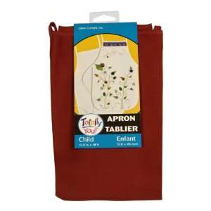  Loew Cornell KDAP 0202 Totally You Child Apron, Red Arts 