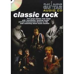  Play Along Guitar Audio CD Classic Rock (9781849382892 