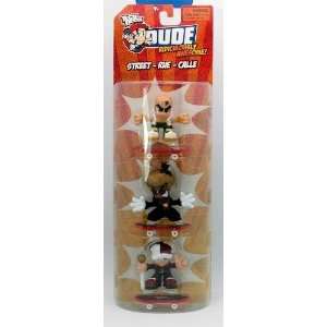  Tech Deck Dude Ridiculously Awesome 3 Figures Pack 