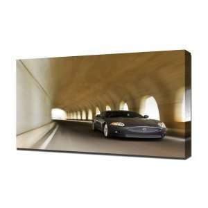  Jaguar XKR   Canvas Art   Framed Size 12x16   Ready To 