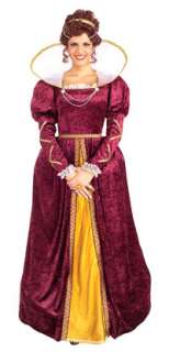 Adult Std. Adult Deluxe Queen Elizabeth Costume   Medie  